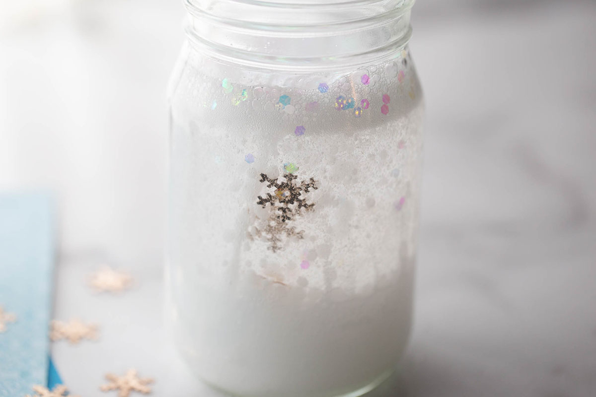 See How to Grow Snowflakes Inside a Soda Bottle