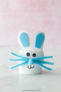 Easter Bunny Paper Roll Craft - The Best Ideas for Kids