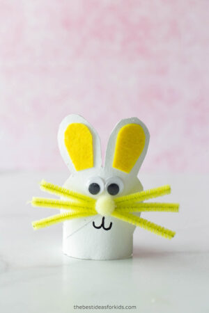 Easter Bunny Paper Roll Craft - The Best Ideas for Kids