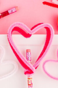 Heart Pipe Cleaner Pencil