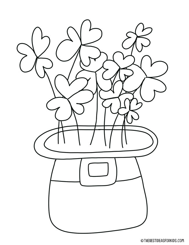 St Patrick's Day Coloring Pages (Free Printables) - The Best Ideas for Kids