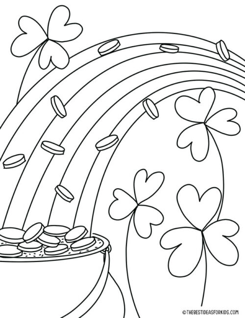 St Patrick's Day Coloring Pages (Free Printables) - The Best Ideas for Kids