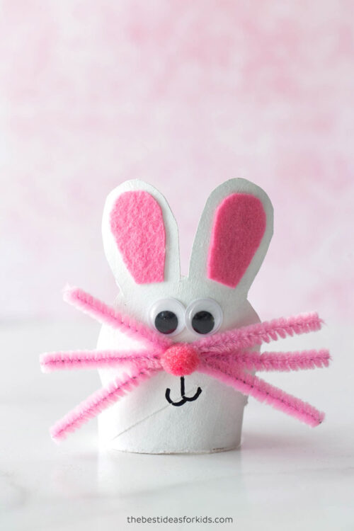 Easter Bunny Paper Roll Craft - The Best Ideas for Kids