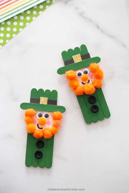 Popsicle Stick Leprechaun Craft - The Best Ideas for Kids