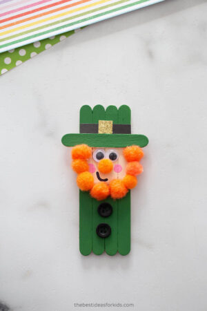 Popsicle Stick Leprechaun Craft - The Best Ideas for Kids