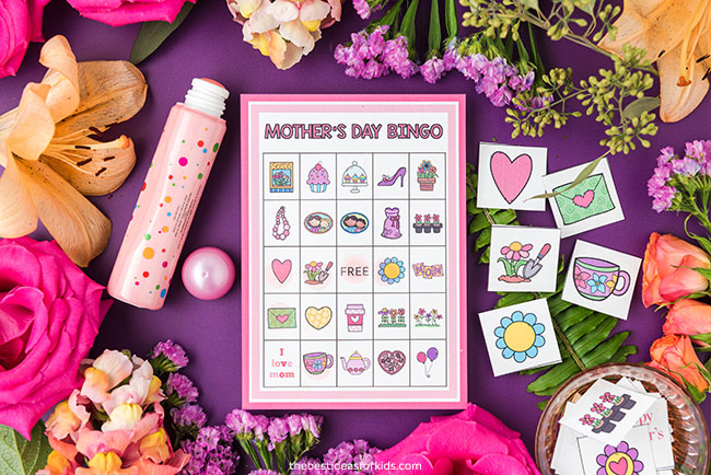 Mother's Day Bingo (Free Printables) - The Best Ideas for Kids