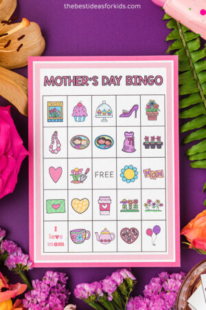 Mother #39 s Day Bingo (Free Printables) The Best Ideas for Kids