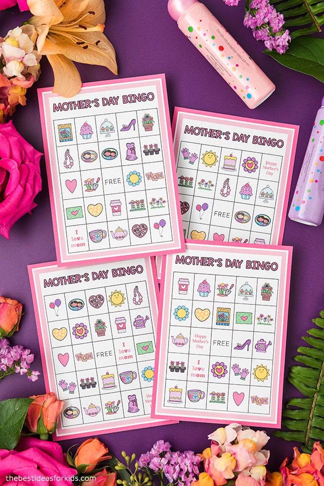 Mother's Day Bingo (Free Printables) - The Best Ideas for Kids