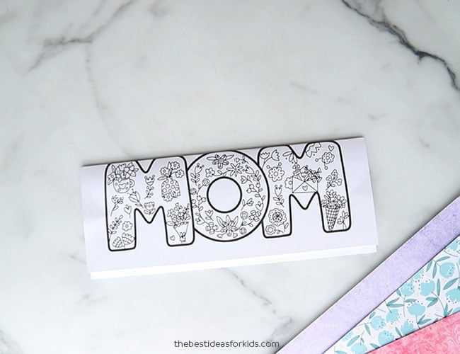 Mother's Day Coloring Cards (Free Printables) - The Best Ideas for Kids