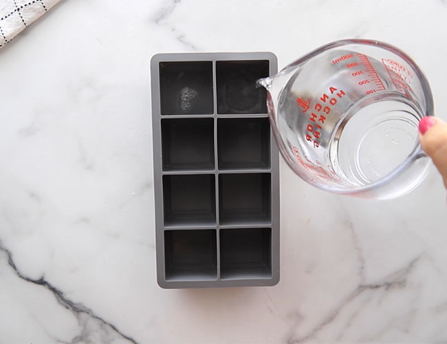 Ice Painting The Best Ideas For Kids   Add Water Into Ice Cube Tray 