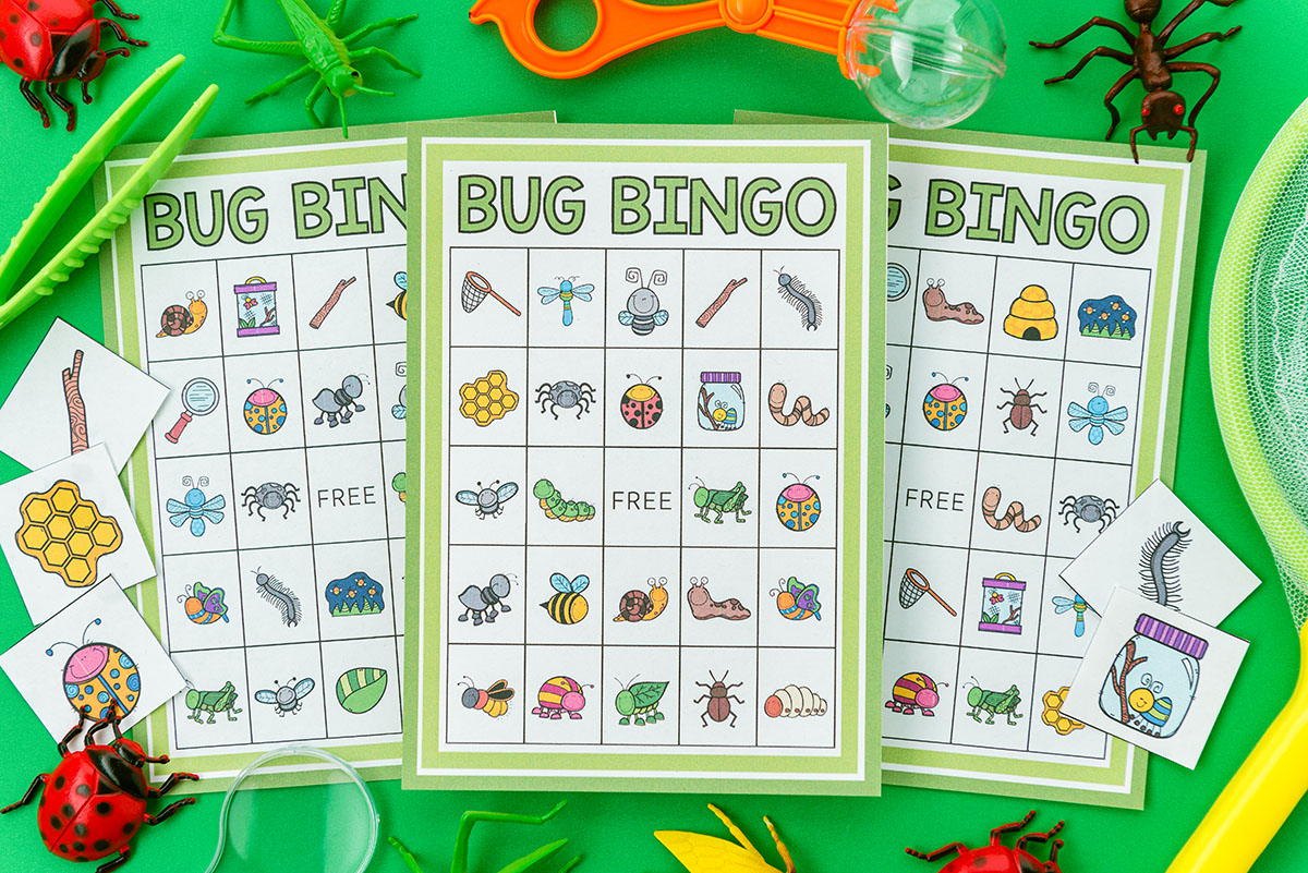 Bug Bingo (Free Printables) The Best Ideas for Kids