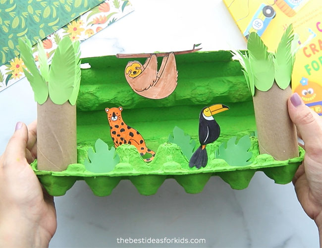 Egg Carton Jungle - The Best Ideas for Kids