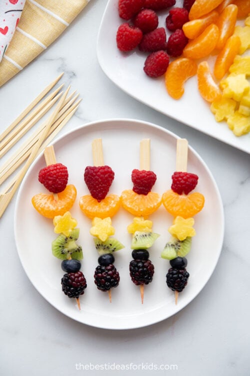 Fruit Skewers - The Best Ideas for Kids