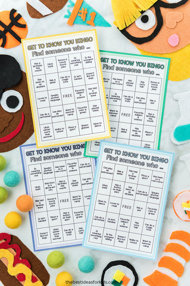 Get To Know You Bingo Free Printables The Best Ideas For Kids