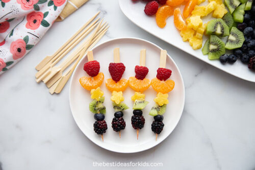 Fruit Skewers - The Best Ideas for Kids