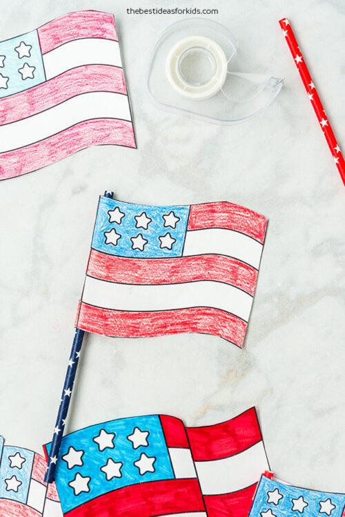 Printable American Flag (Free Printables) - The Best Ideas for Kids