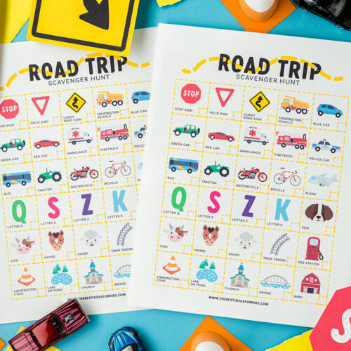 Road Trip Bingo (Free Printables) - The Best Ideas for Kids