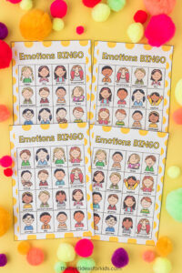 Emotions Bingo (Free Printables) - The Best Ideas for Kids