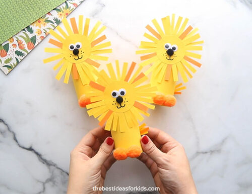 Toilet Paper Roll Lion - The Best Ideas for Kids