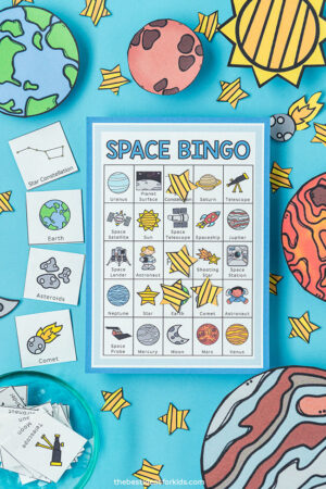 Space Bingo (Free Printables) - The Best Ideas for Kids