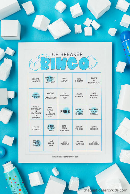 Ice Breaker Bingo (Free Printable) - The Best Ideas for Kids