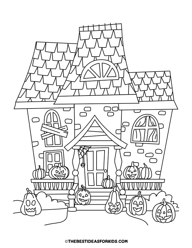 Pumpkin Coloring Pages (Free Printables) - The Best Ideas for Kids