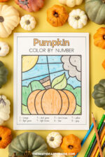 Pumpkin Color by Number (Free Printables) - The Best Ideas for Kids