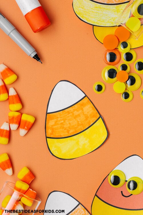 Candy Corn Template (Free Printables) The Best Ideas for Kids