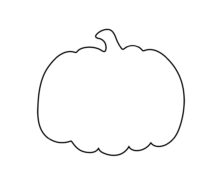 Free Printable Pumpkin Outline