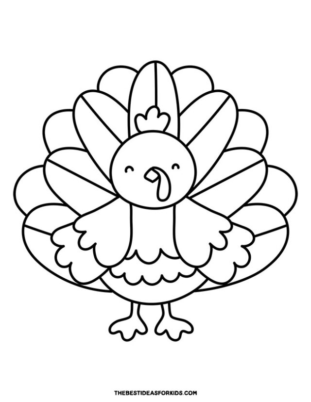 printable turkey coloring pages