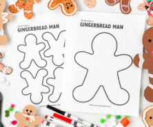 Gingerbread Man Template