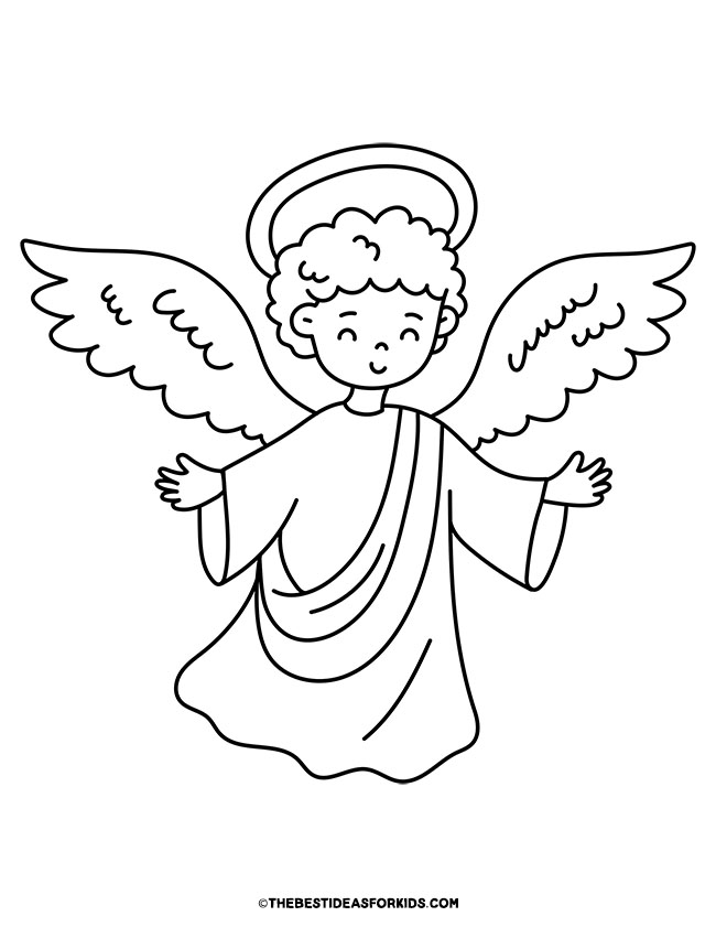 Nativity Coloring Pages (Free Printables) - The Best Ideas for Kids