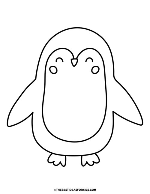 Penguin Coloring Pages (Free Printables) - The Best Ideas for Kids