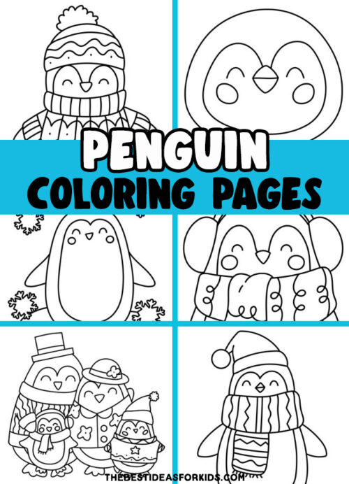 Penguin Coloring Pages (Free Printables) - The Best Ideas for Kids