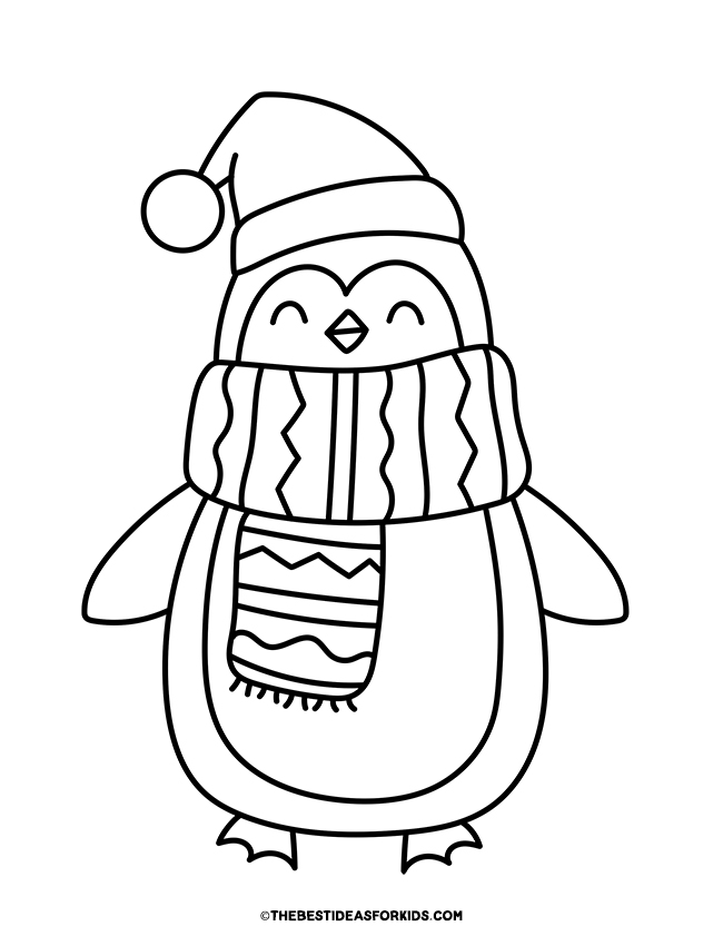 Penguin Coloring Pages (Free Printables) - The Best Ideas for Kids