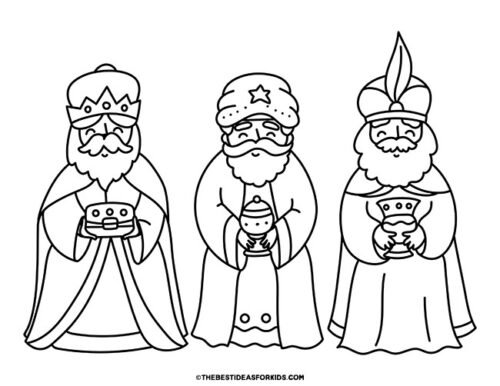 Nativity Coloring Pages (Free Printables) - The Best Ideas for Kids