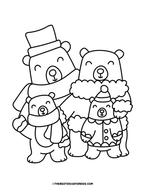 Polar Bear Coloring Pages (Free Printables) - The Best Ideas for Kids