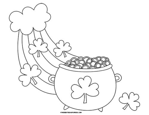 Shamrock Coloring Pages (Free Printables) - The Best Ideas for Kids