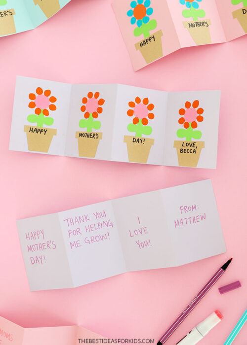 Fingerprint Mother's Day Card - The Best Ideas for Kids