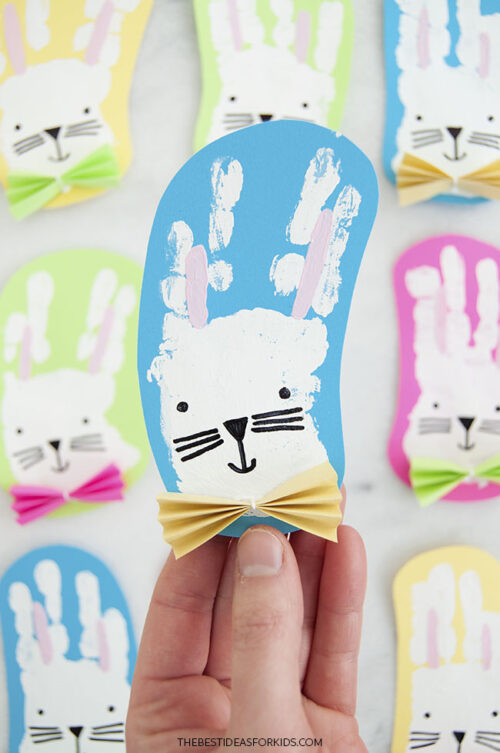 Handprint Bunny - The Best Ideas for Kids