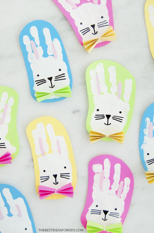 Handprint Bunny - The Best Ideas for Kids