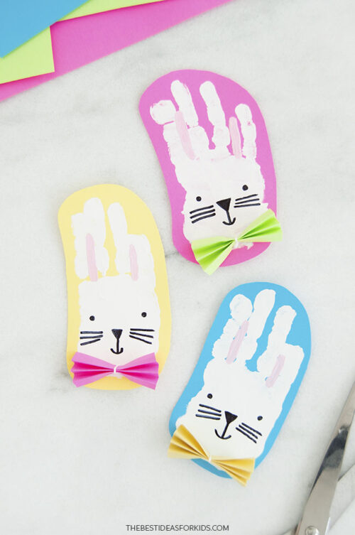 Handprint Bunny - The Best Ideas for Kids