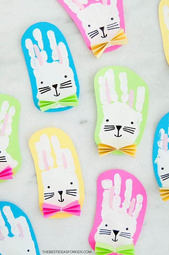 Handprint Bunny - The Best Ideas for Kids