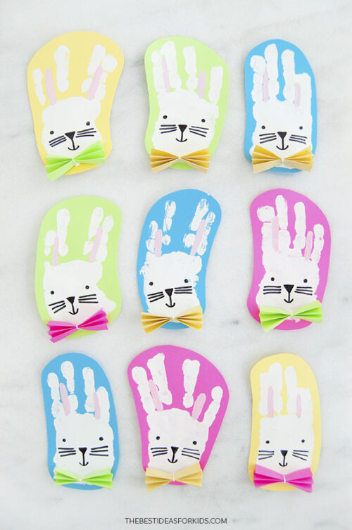 Handprint Bunny - The Best Ideas for Kids