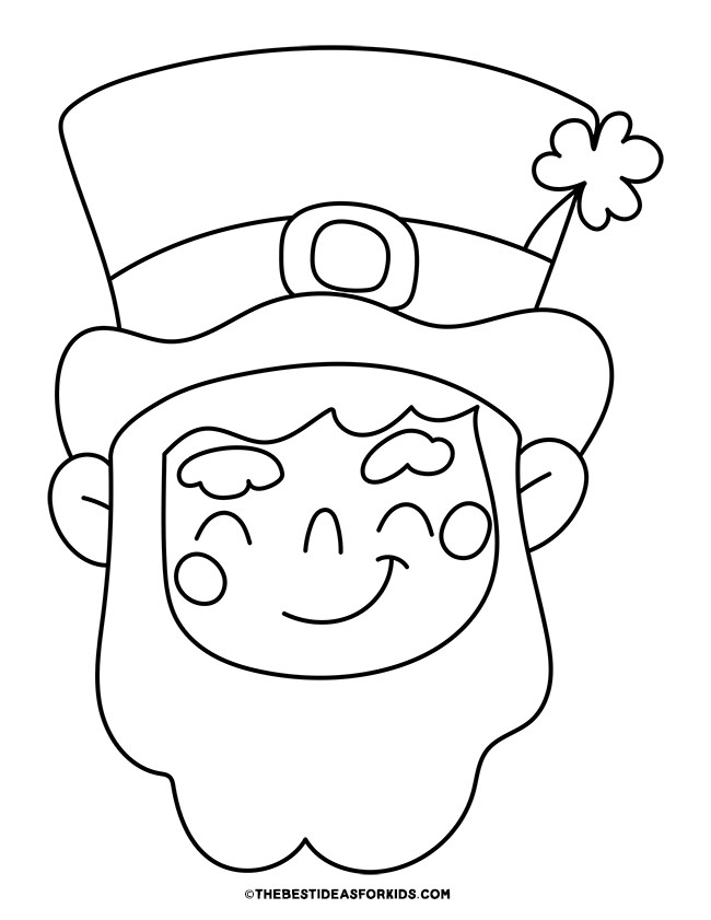 Leprechaun Coloring Pages (Free Printables) - The Best Ideas for Kids