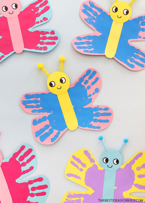 Handprint Butterfly - The Best Ideas for Kids