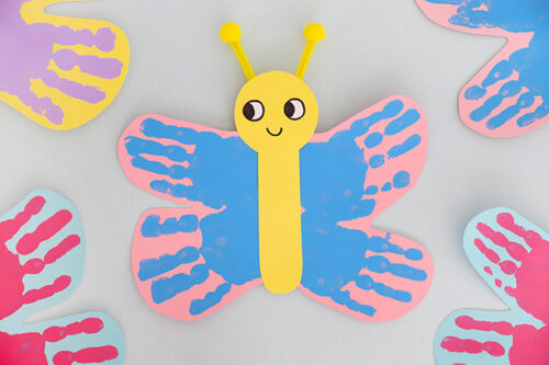 Handprint Butterfly - The Best Ideas for Kids