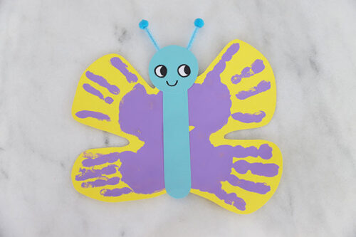 Handprint Butterfly - The Best Ideas for Kids