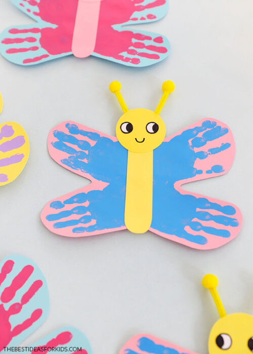 Handprint Butterfly - The Best Ideas for Kids