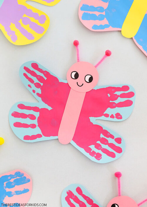 Handprint Butterfly - The Best Ideas for Kids